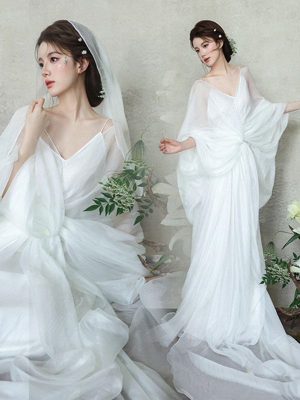Ethnic Fashion Studio - Pure Retro Chinese Zen Style Portrait