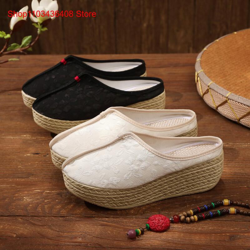 Ethnic Fashion Style - New Style Slippers, Lightweight Thick-Soled Ethnic