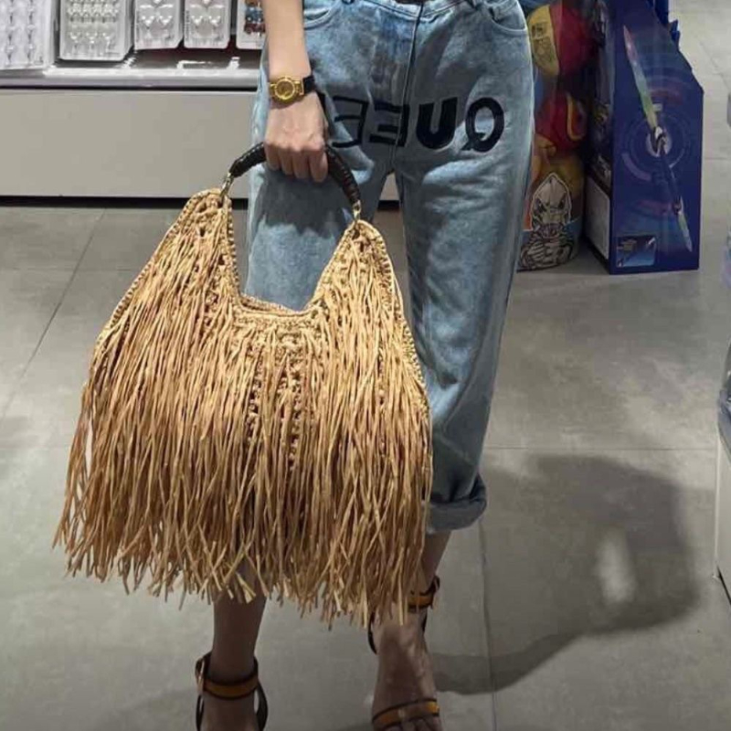 Bohemian Tassel Straw Handbag  - огляд і ціна Ethnic Fashion Design