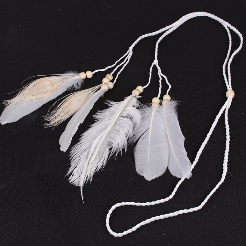 The Indian White Feather Headb - огляд і ціна Ethnic Fashion India