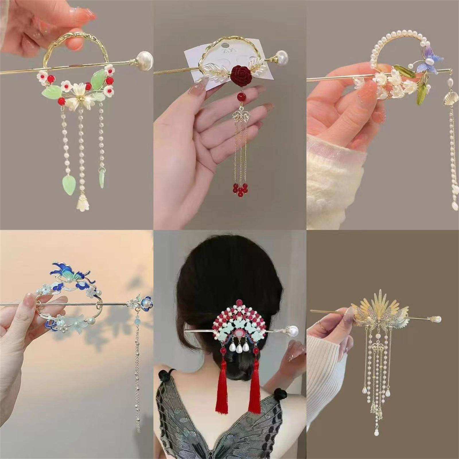 Ethnic Style Hairpin For Women - огляд і ціна Ethnic Fashion Style