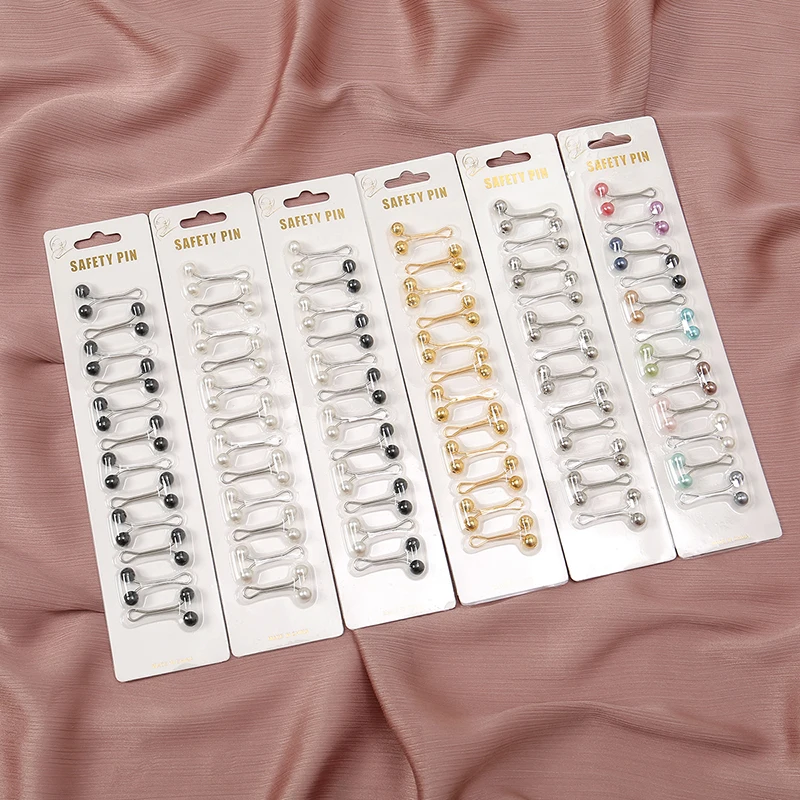 12pcs/Bag Muslim Hijab Pins Sc - огляд і ціна Ethnic Fashion Wear