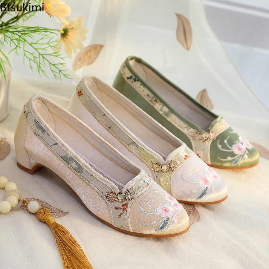 2026 New Women's Shoes Ethnic  - огляд і ціна Ethnic Fabric