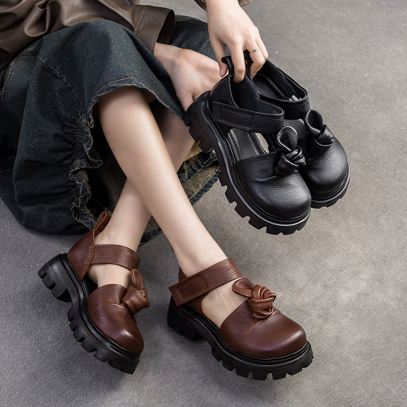 5cm Ethnic Knot Platform Wedge - огляд і ціна Ethnic Fashion Women