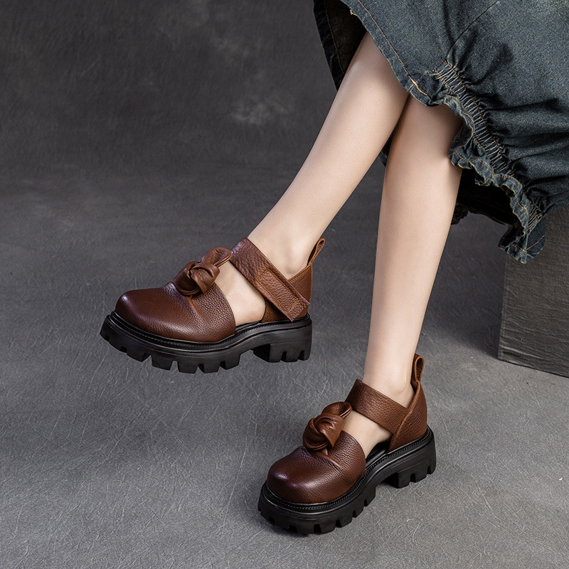 5cm Ethnic Knot Platform Wedge - огляд і ціна Ethnic Fashion Women