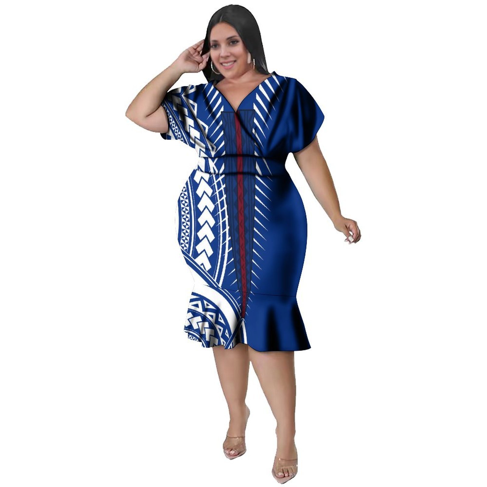 V-Neckline  Women'S Polynesian - огляд і ціна Ethnic Fabric