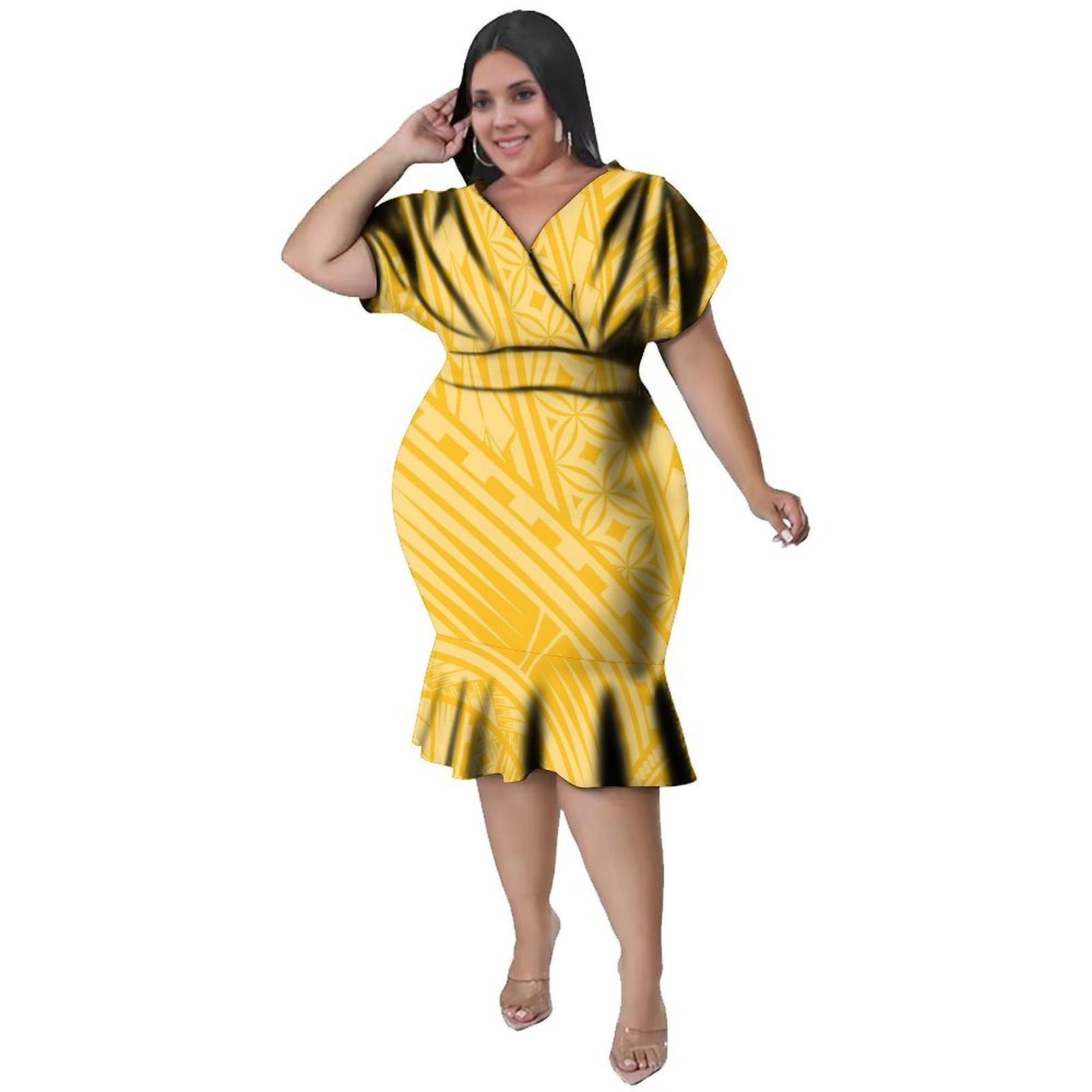 V-Neckline  Women'S Polynesian - огляд і ціна Ethnic Fabric