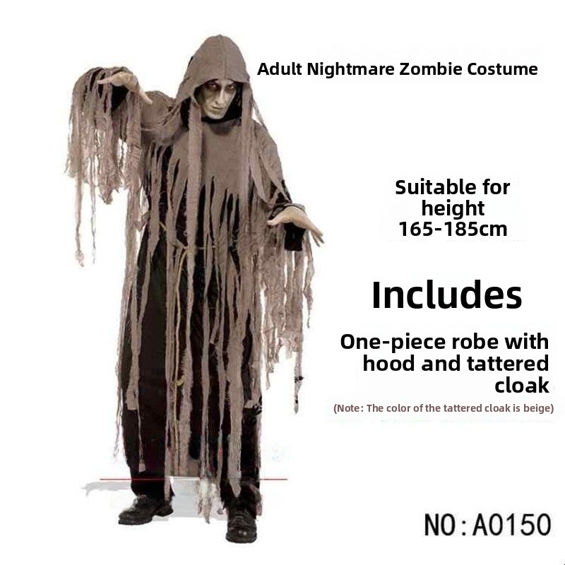 Adult Halloween Cosplay Zombie - огляд і ціна Ethnic Fashion Wear