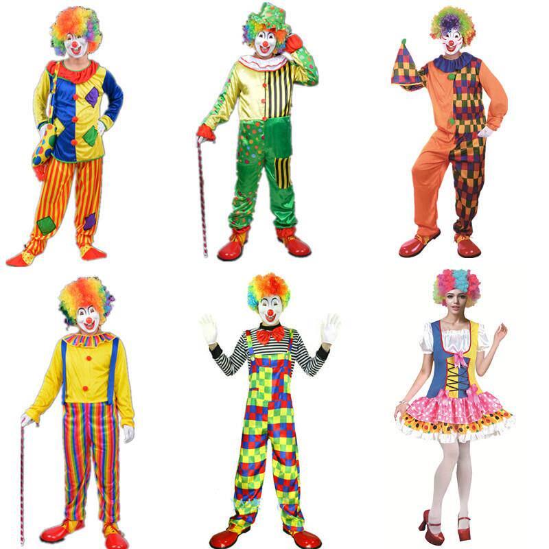 Halloween Clown Costume Ball C - огляд і ціна Ethnic Fashion Wear