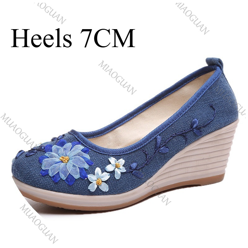 Embroidered Women Comfort Wedg - огляд і ціна Ethnic Fashion Women