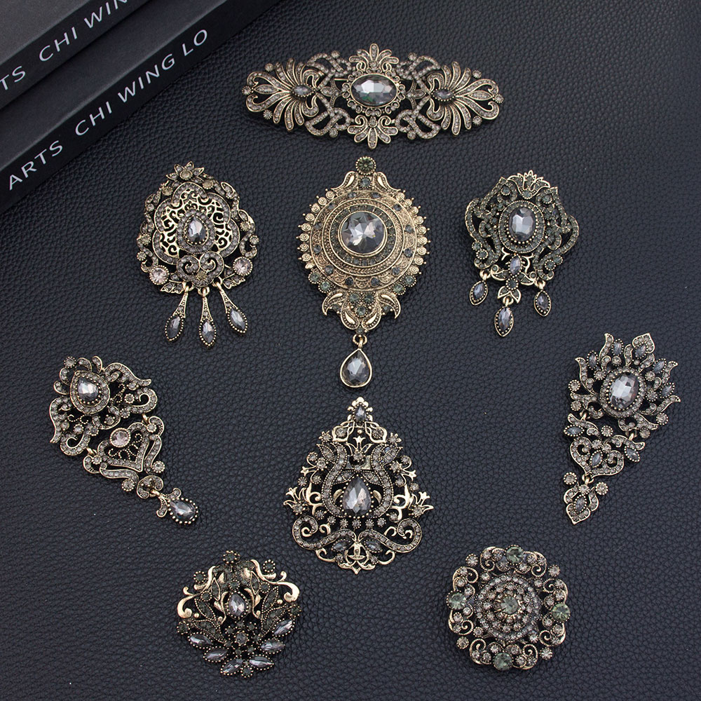 Chic Vintage Arab Kurds Brooch - огляд і ціна Ethnic Chic Fashion