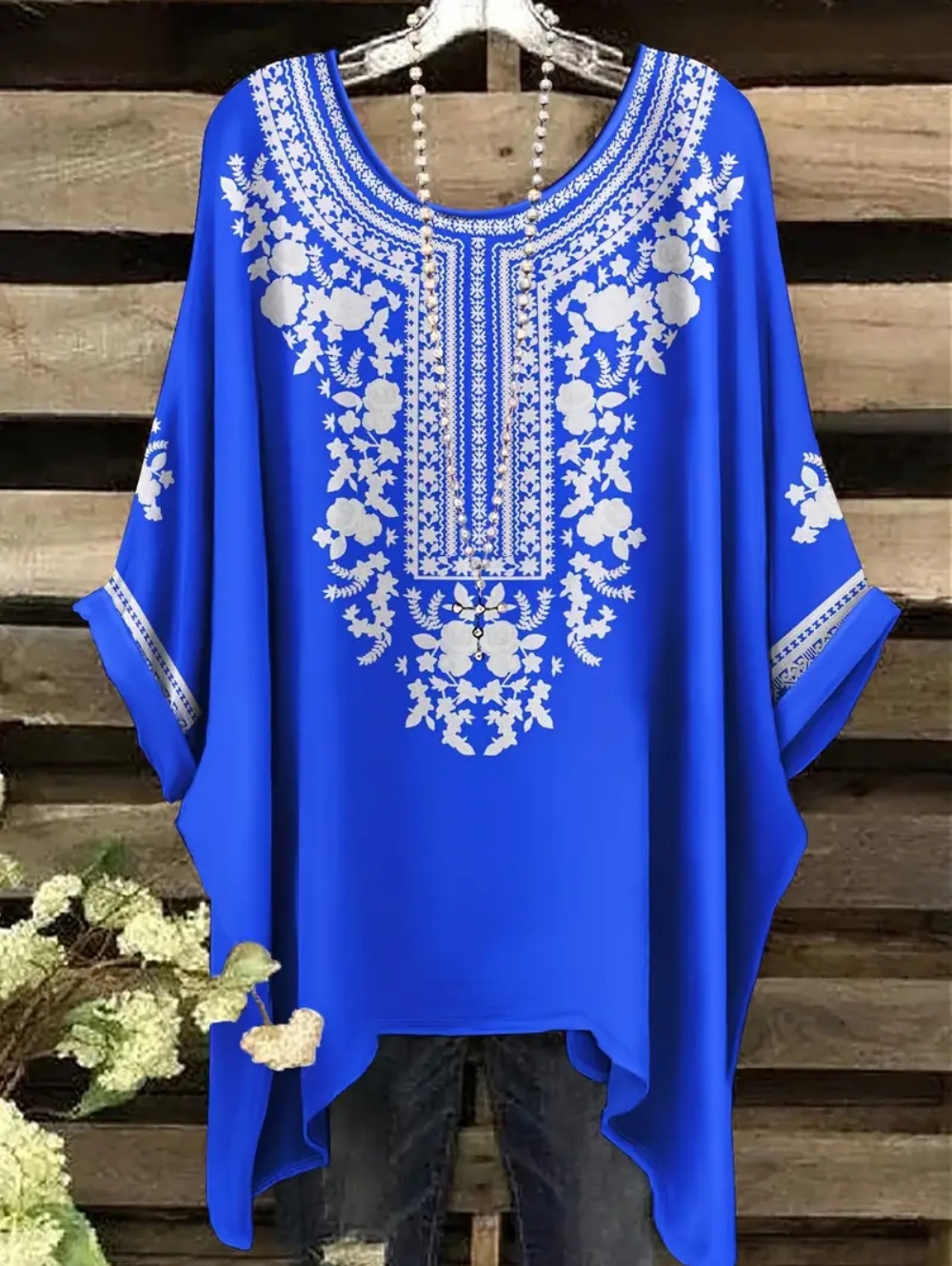 Bohemian Chic Oversized T-Shir - огляд і ціна Ethnic Chic Fashion