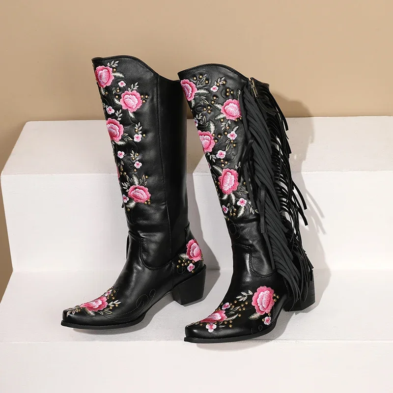 Fashion Embroidery Flower West - огляд і ціна Ethnic Fashion Women