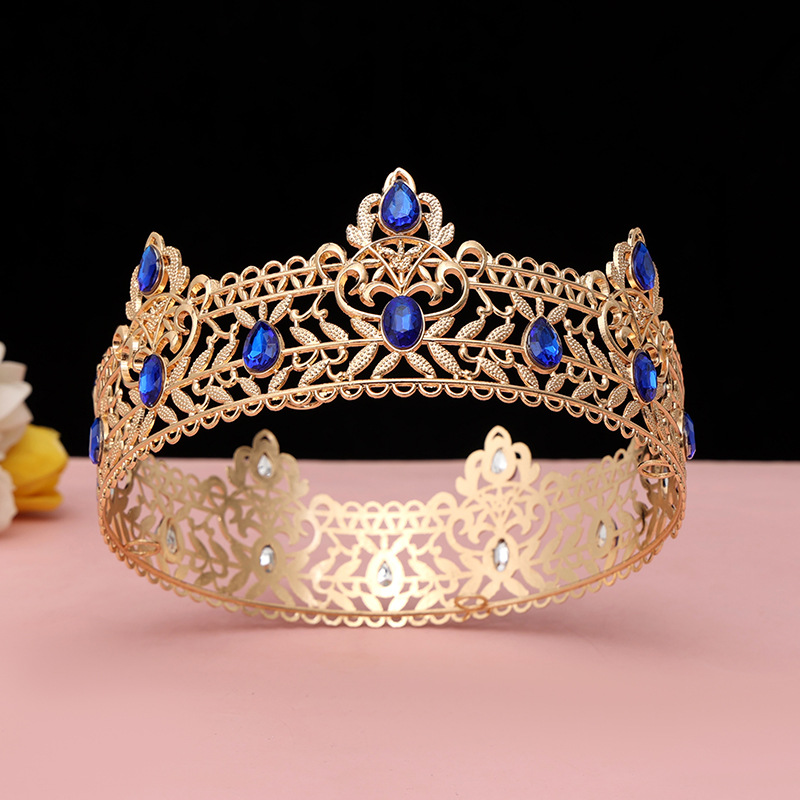 Round Wedding King Tiara Headp - огляд і ціна Ethnic Fashion Imports