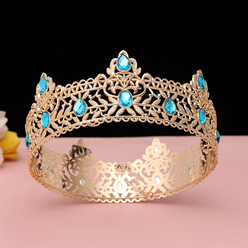 Round Wedding King Tiara Headp - огляд і ціна Ethnic Fashion Imports