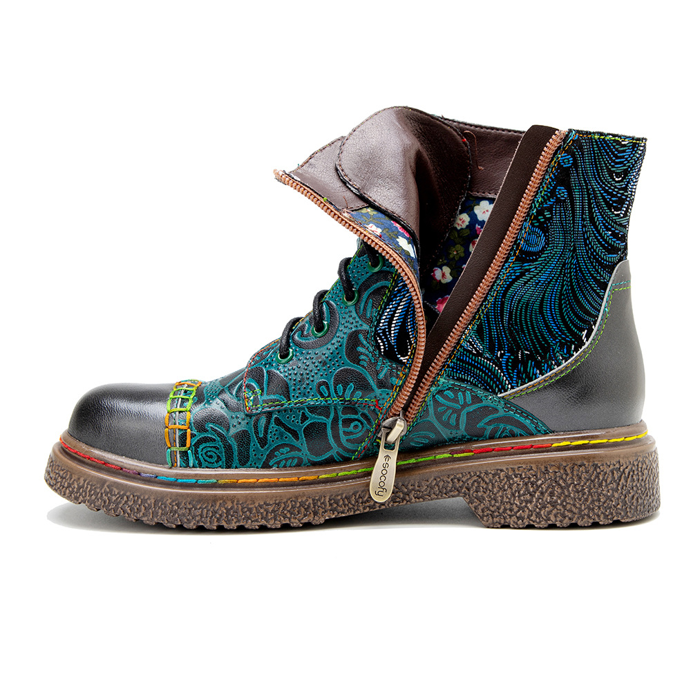 Socofy Raffan winter Ankle Lad - огляд і ціна Ethnic Fabric