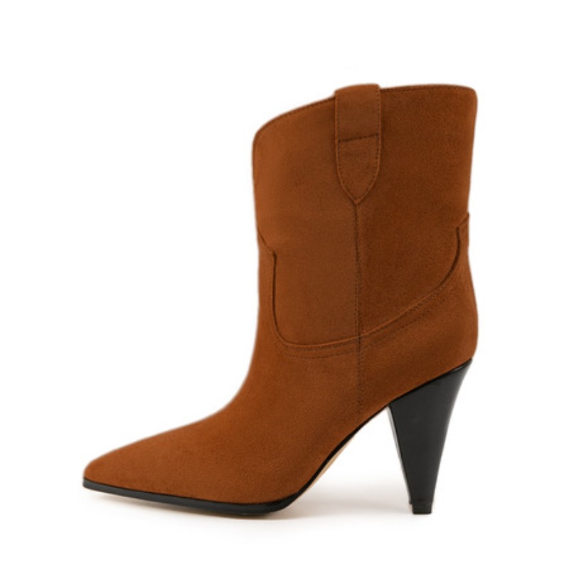 Bicolor Spike Heels Pull On Fa - огляд і ціна Ethnic Fashion Women