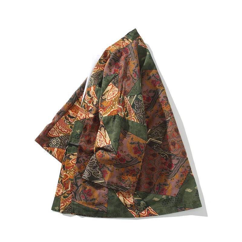 Ethnic Style Print Yukata Men  - огляд і ціна Ethnic Fashion Women